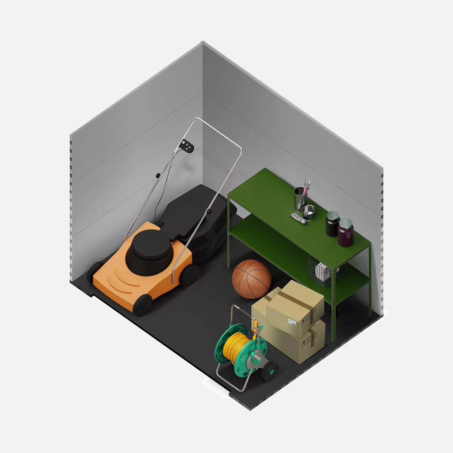 G-mark Bahçe Depolama Evi 5.5x8