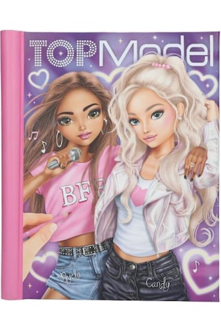 Top Model Işıklı Ve Sesli Boyama Kitabı Çok Renkli