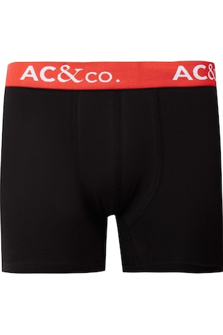 Ac&Co / Altınyıldız Classics Erkek Siyah Pamuklu Esnek 3'Lü Boxer Paketi Siyah