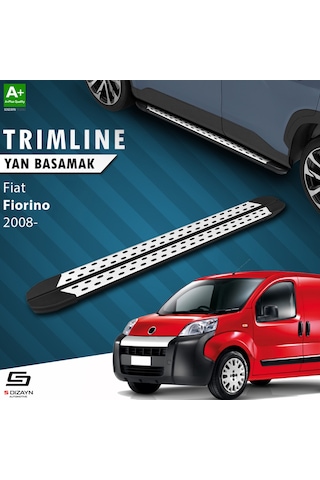 S-dizayn Fiat Fiorino Trimline Gri Yan Basamak 177 Cm 2008 Üzeri