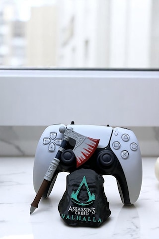 Assassin's Creed Playstation Konsol Standı Kol Tutucu Stand Joystick Standı Ps4/ps5/xbox Uyumlu Siyah