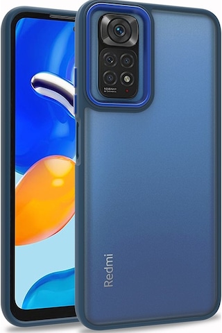Xiaomi Redmi Note 11 Global Renkli Kenarli Parlak Flora Kilif 547924947