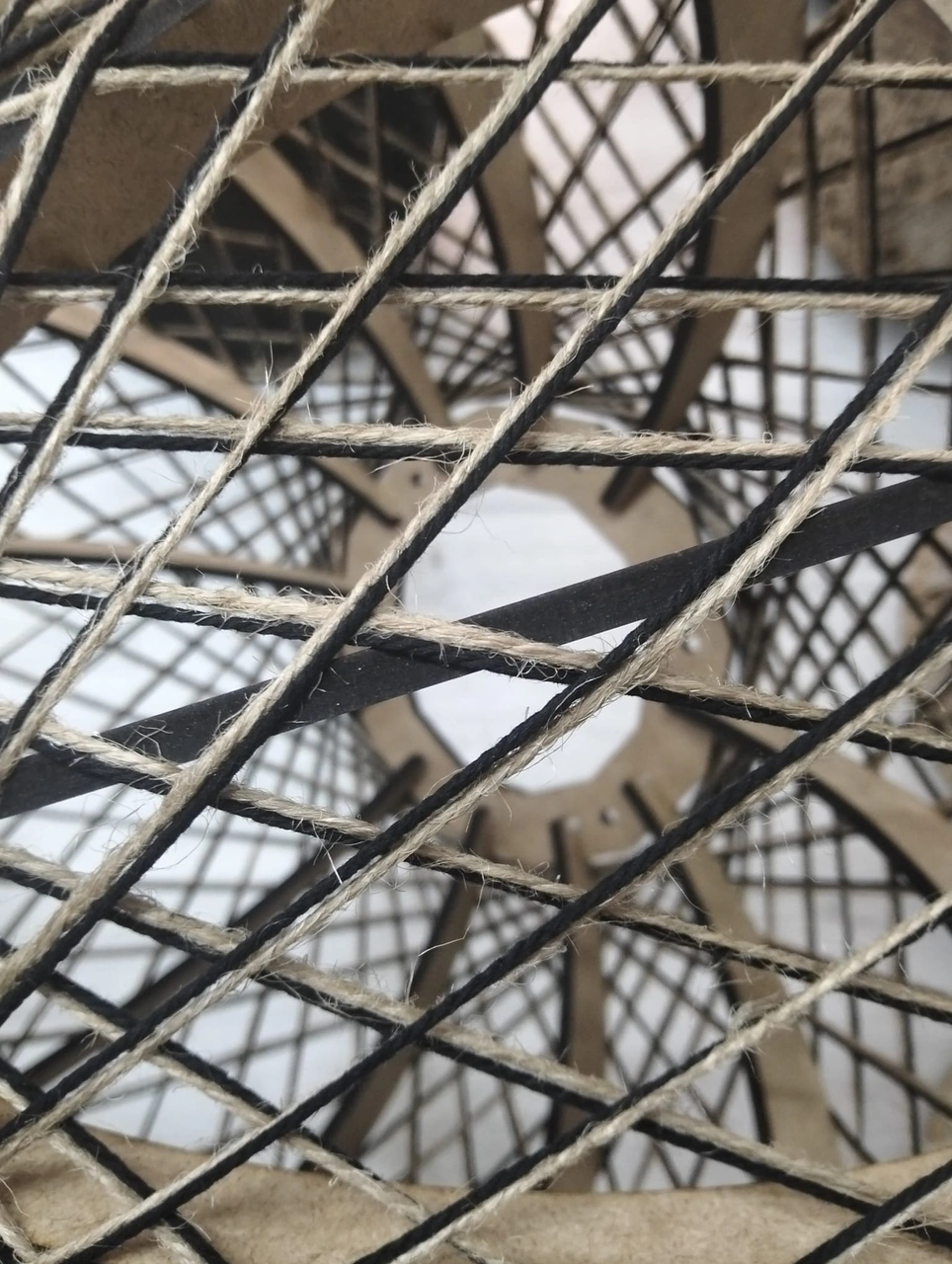 Bohem,rustik,modern,jüt,hasır,doğal,el Yapımı Sarkıt Avize Renkli