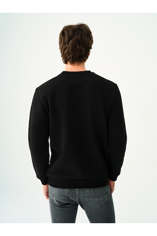 Erkek Sweat S-shırt Lf2038245 Siyah