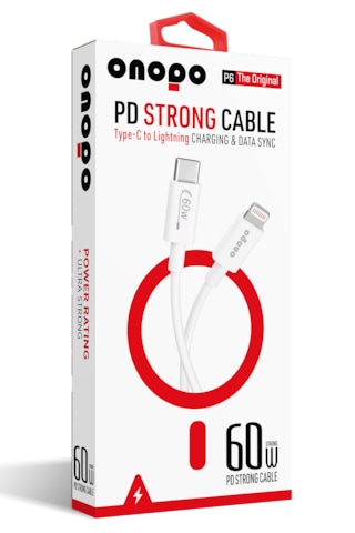 Onopo P6 PD 60 W Güçlü Kablo Type-C To Lightning Şarj Ve Data Kablo