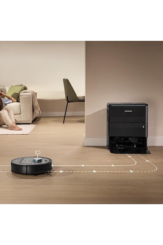 Cecotec Conga X50 15000 PA Robot Süpürge Siyah