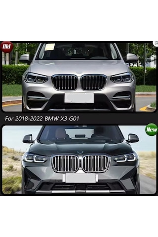 Autogp Bmw X3 G01 Ön Far Lambası G01lci Model Laser Görünüm Ledli 2017 / 2020 1 Adet