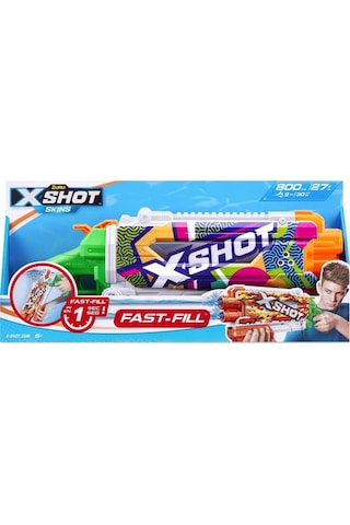 X-shot Su Tabancası - Hızlı Doldurma Fonksiyonlu - 11855