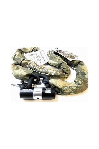 Armor 714 Military Serisi Çelik Zincir 1.80 Mt. 14 Mm + U Kilit N11.522