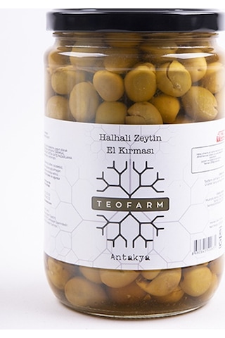 Teofarm Halhali El Kırması Yeşil Zeytin 430 G