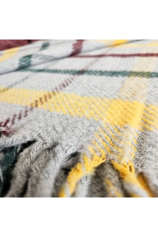 Çift Kişilik Pamuklu Battaniye 180x200 Cm 5038