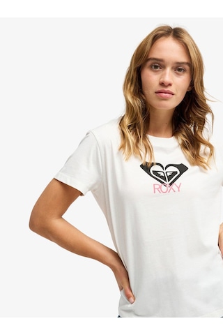 Roxy Ocean Road Art Kadın T-shirt-erjzt06015 Kırık Beyaz