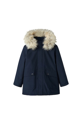 Name It Name İt Kids Nkmillo Parka Jacket Long Fo Noos Çocuk Günlük Mont 13235514-dark-sapphıre Lacivert