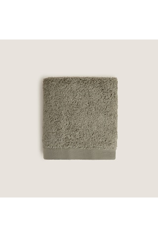 Chakra Solıd Bambu El Havlusu 33x33 Cm Zeytin Yeşil