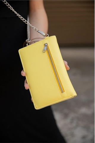 Bizoon Ol-2021-I Telefon Bölmeli Zincir Askılı Çapraz Çanta