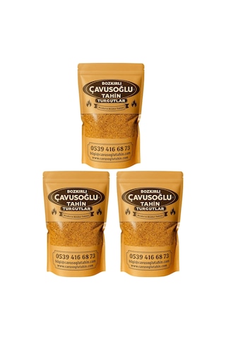 Bozkırlı Çavuşoğlu Odun Ateşinde Kavrulmuş Susam 3 x 1 KG