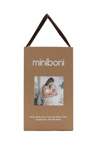 Miniboni Hamile Destek & Emzirme Minderi - Bej Standart