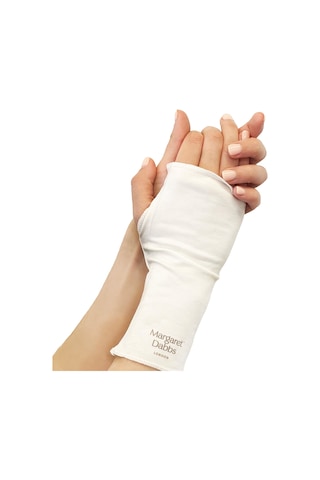 Margaret Dabbs London Handpflege Luxury Treatment Gloves Seidige Bambus Stoff Eichenpflege Für Nacht Gebrauch El Kremi