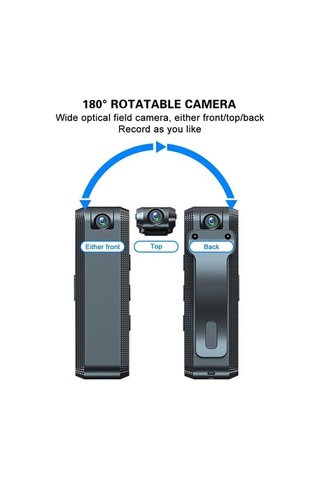 Createtech Ecverbyh Hd 1080p Mini Kamera, Ses Kaydedici, Gece Görüşlü, Hareket Algılamalı