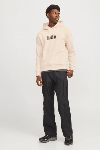 Jack & Jones Jcoterrain Erkek Sweat 12271202 BEYAZ