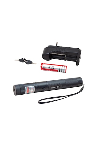 Şarjlı Yeşil Lazer Pointer 100 Mw 5332 .
