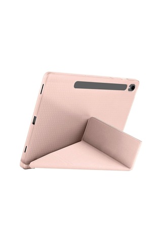 Samsung Uyumlu Galaxy Tab S10 Fe Plus 13.1" Kalem Bölmeli Standlı Tri folding Tablet Kılıfı Kapaklı Kılıf
