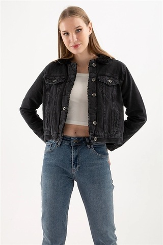 Fashion Frends Fashion Friends Kadın Jean Mont Kadın Jean Mont Siyah Xs