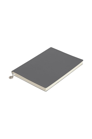 Smyth Classic Esnek Kapak Çizgili Defter, 14.8x21 Cm -gri Genel