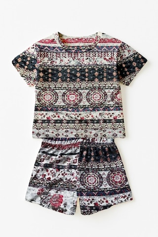 Luess Kız Çocuk Vintagedreams %100 Pamuk Şortlu Takım 3-4 Yaş - 8-9 Yaş Eflatun