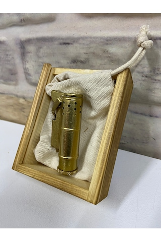 Promise Marka Eskitme Model Benzinli Sarı Renk İsme Özel Çakmak