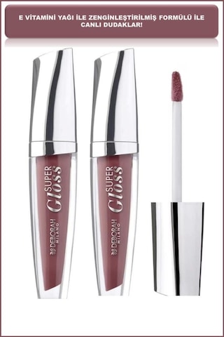 Deborah Super Gloss Brown Rose No: 09 X2