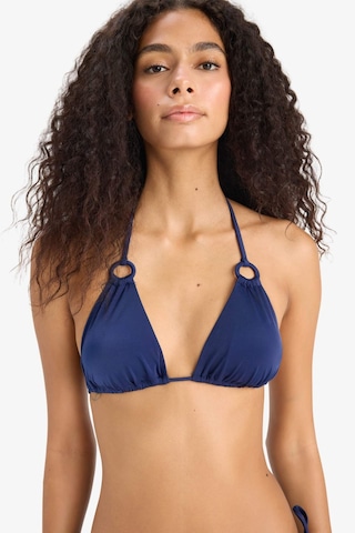 Defacto Regular Fit Üçgen Bikini Üstü-fall İn Love E0137ax25smnv131 Lacivert