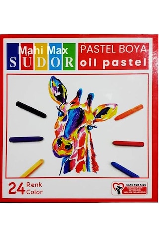 Südor 24 Renk Köşeli Oil Pastel Boya