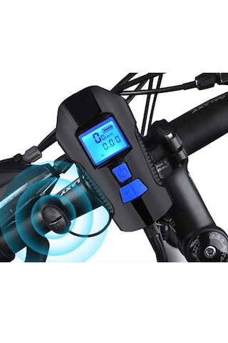 Venaliastore 120db Bisiklet Korna Far 6 Zil Sesi 5 Sürüş Modu