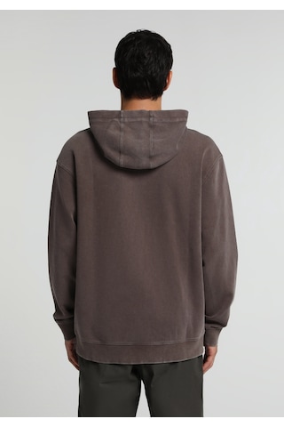 Colin's Colins Relaxed Fit Kapüşonlu Düz Erkek Kahverengi Sweatshirt Cl1081803 Q1.v1 Brw