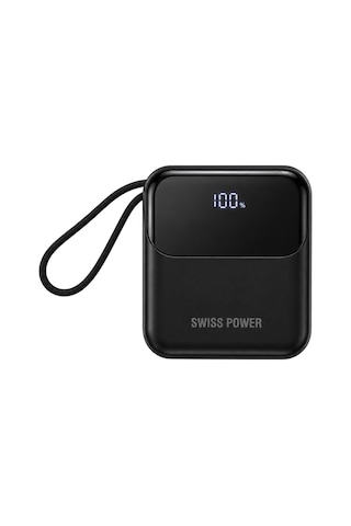 Swııspower Sp-31 22.5w 10000 Mah Taşınabilir Powerbank - Siyah