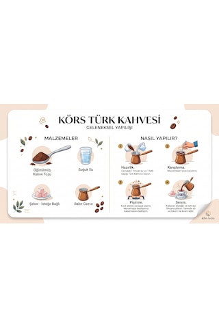 Körs Türk Kahvesi Özenle Kavrulmuş Geleneksel Türk Kahvesi 250 G