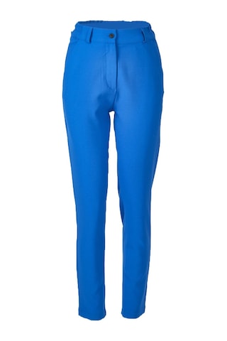 Ysatis Minimalist Kadın Pantolon - Yüksek Bel Düz Kesim Günlük & İş Saks