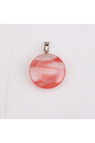 Soulader Doğal Taş Kolye Ucu Malakit Akik Kaplan Gözü Turkuaz Kristal Yuvarlak Charm Bijuteri Takı Tasarımı Kolye Bileklik Yapım Malzemeleri Çok REnkli