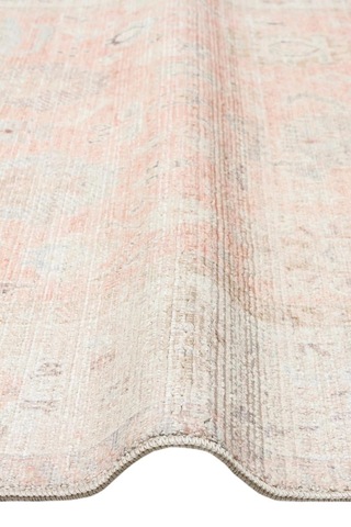 Eko Halı Grace Grc 01 Pastel Vintage Halı Pastel Klasik Desenli Saçaklı Salon Halısı Bej