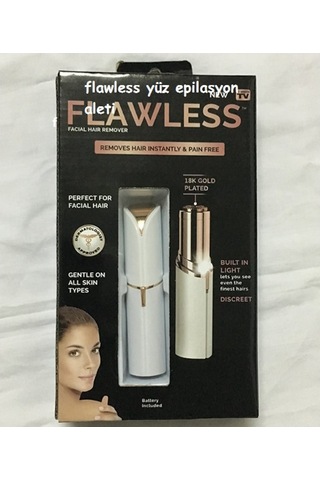 Flawless Yüz Tüy Temizleyici Epilasyon  Aleti