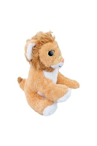 Halley Oyuncak Peluş Hayvalar Aslan 25 cm Sarı