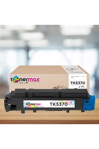 Kyocera Tk-5370c Uyumlu Toner Mavi Ecosys Ma3500cix, Ma3500cifx, Pa3500cx Yazıcılarla Uyumlu, Çipli, 7.000 Sayfa