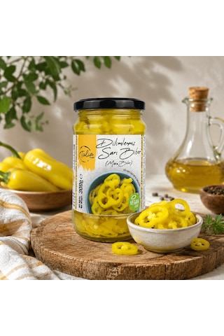 Talia Dilimlenmiş Sarı Biber Muz Biber 300g