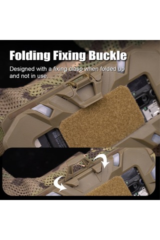 Skycity Mud Renkli Folding Askeri Yelek Telefon Tutucu, Silikon Sabitleme, Molle Uyumlu, Dış Etkinlikler İçin Navigasyon Tahtası Kahverengi