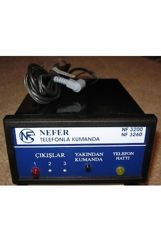 Nefer Nf3271 Gsm Dalgıç Pompa Kontrol Uzaktan Kumanda Sulama  Vana