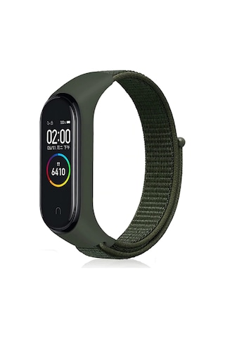 Xiaomi Mi Band 6 Uyumlu Krd-03 Hasır Zore Kordon-no30