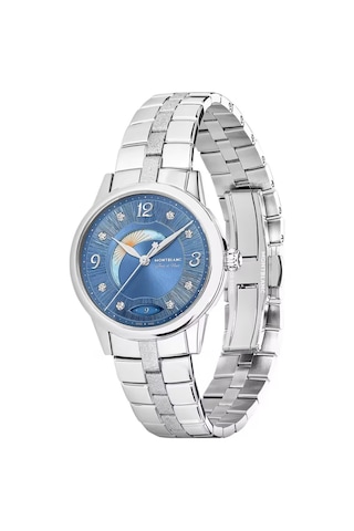 Montblanc Boheme Day & Night 34 Mm Otomatik Saat 134343 Mavi