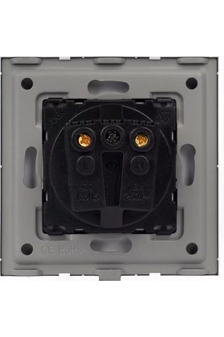 Dealuxx Cam Çerçeveli Tekli Priz Beyaz 193877356