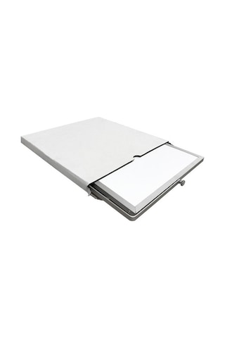 Pazly Cbtx Taşınabilir Manyetik Masaüstü Küçük Beyaz Tahta Mesaj Yazı Tahtası, 25cm X 25cm Boyutunda Özellikle Ev Dekorasy Beyaz